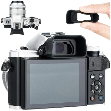 Eyecup extension lens compatible with OM System Ma
