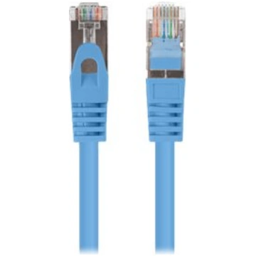 Lanberg patch cable - 1 m - blue (RAL 5012) PCF6-2