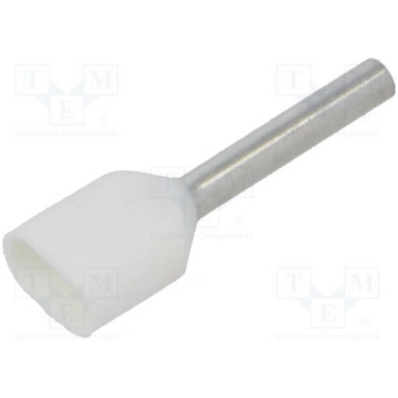 Tip: bootlace ferrule; insulated,double; copper; 0