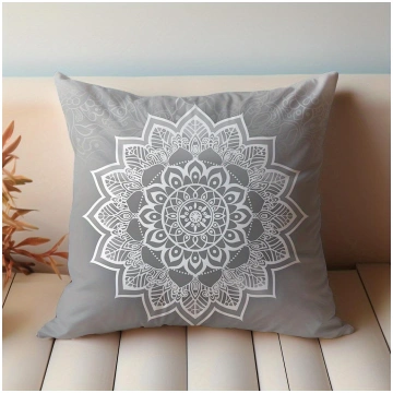 VIKAMA French minimalist printed pillow cover, liv