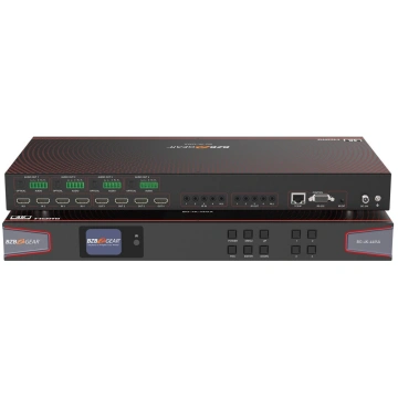 4x4 4k uhd hdmi 2.0 matrix switcher, audio de-embe