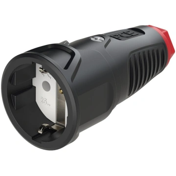 PCE Gniazdo przenosne gumowe 16A 2P+Z 230V SCHUKO 
