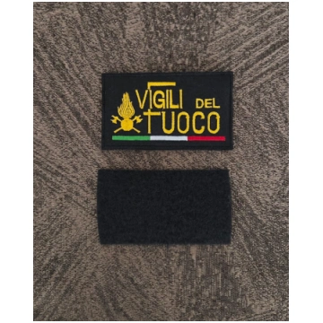 Toppa Scratch Patch Vigili del Fuoco con Velcro M.