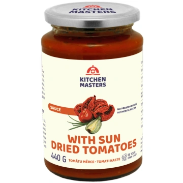 Tomātu mērce KITCHEN MASTERS, ar saulē kaltētiem t