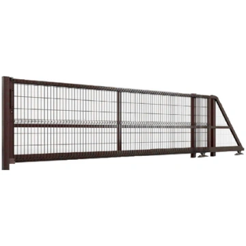 Bīdāmo vārtu paneļu komplekts 2x1.33m brūns