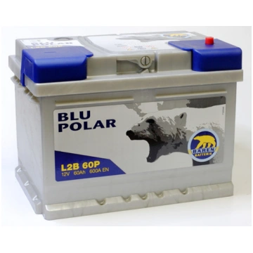 60Ah BAREN 600A,12V Akumulators BLU POLAR (-+) 242