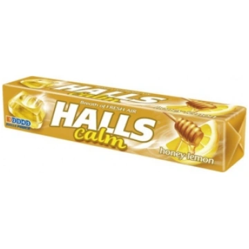 HALLS HONEY&LEMON LEDENES 33G