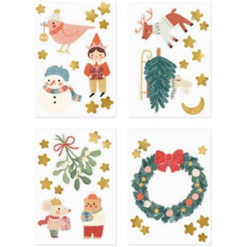 Ziemassvētku uzlīmes logiem Merry Christmas, Windo
