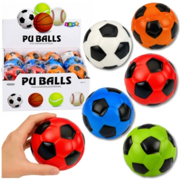 Foam Ball Bouncing Kneading Fun Soccer Ball 6cm 30