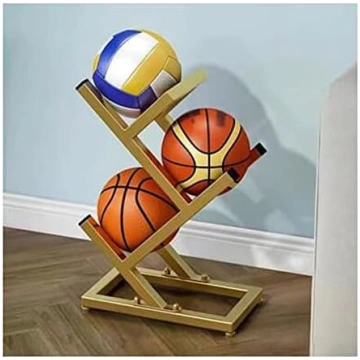 Vertikāls basketbola un volejbola bumbu uzglabāšan