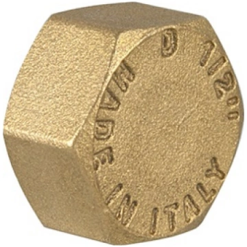 Nobeigums TDM Brass 107, 1", misiņš