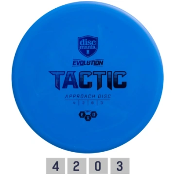 Disku golfa disks Putter SOFT EXO TACTIC Evolution