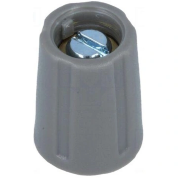 Knob | without pointer | ABS | Øshaft: 4mm | Ø10.5