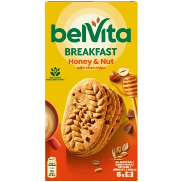 Cepumi BELVITA, Medus & Rieksti, 300 g - 450-07709
