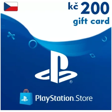 PSN Karte 200 CZK (Čehija) - PlayStation Dāvanu Ka