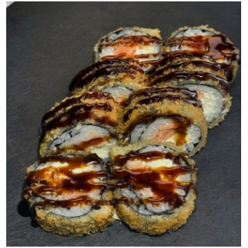 (613) Sake cheese tempura
