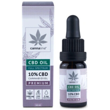 CBD EĻĻA 10%, PILNA SPEKTRA, CANNALINE