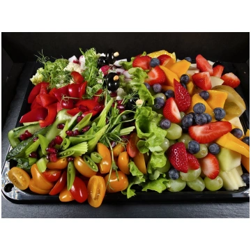 Mazā dārzeņu - augļu plate 1.5 kg