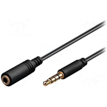 Cable | Jack 3,5mm 4pin plug,Jack 3.5mm 4pin socke