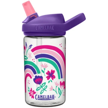 Bērnu pudele CAMELBAK EDDY+ Rainbow Floral, 0,4L