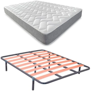 Duérmete Online Complete Bed with Reversible Visco