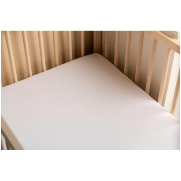 Palags ar elastīgu Jersey Deluxe White 160x80 Sens