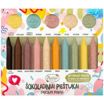 ŠOKOLĀDES FIGŪRU IZLASE "ŠOKOLĀDES ZĪMUĻI", 125g B