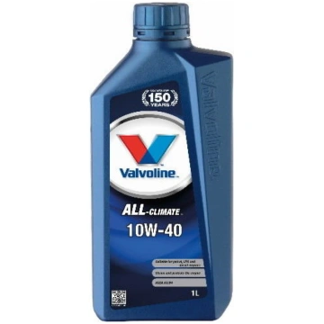 Motoreļļa Valvoline All Climate 10W - 40, daļēji s