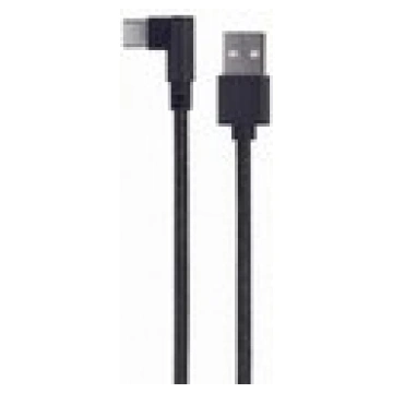 Gembird CABLE USB2 TO USB-C ANGLED/CC-USB2-AMCML-0