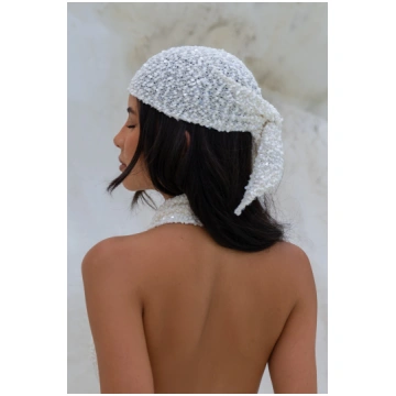 SEQUIN KNIT HEADSCARF Aria Cove