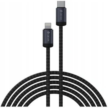 USB-C uz Lightning kabelis Devia EC645 1,0 m, Powe