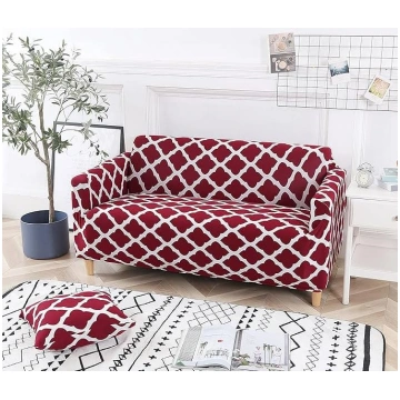 HOOBUY Printed Sofa Cover Stretch Couch Covers Pat