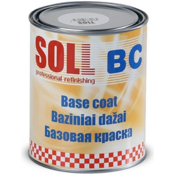 SOLL BC Auto krāsa - metālika Basecoat VW LC9Z 1L 