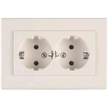 SOCKET DOUBLE EARTHED WHITE XP 477910111048 (47791