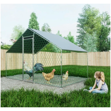 Vistu kūts, brīvās turēšanas, 3x2x2 m, metāla, PE 