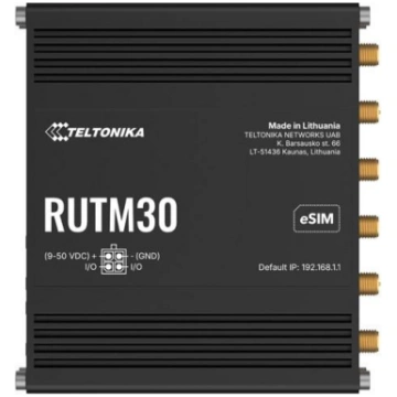 RUTM30 WiFi/5G LTE router, dual SIM TELTONIKA RUTM