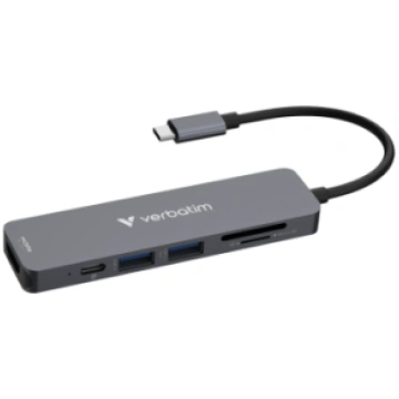 Dokstacija Verbatim USB-C Essentials Multiport Hub