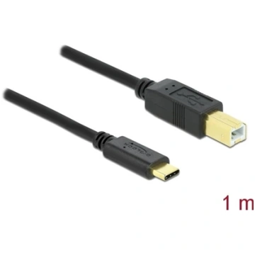 Delock USB 2.0 cable Type-C to Type-B 1 m 83601