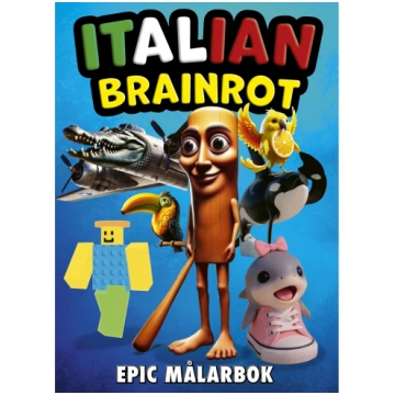 Forlaget Tukan - Epic Malarbok: Italian brainrot (