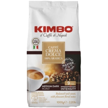 Kimbo kafijas pupiņas Caffe Crema Dolce, 1 kg