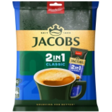 JACOBS 2in1 Classic šķīstošās kafijas dzēriens 10x
