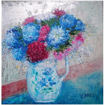 Glezna ''Sengaidīta tikšanās (Asteres Je