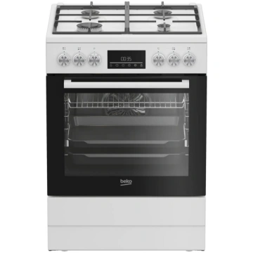 Beko FBM62330GWDTN brīvi stāvoša plīts ar gāzes vi