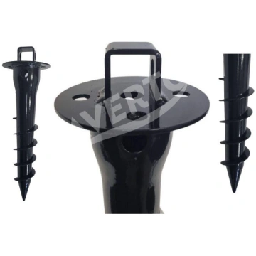 Ground screws S ⌀68, 350 mm, Set of 4 Averto