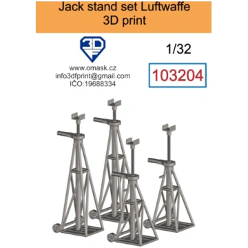 Jack Stand Set Luftwaffe 3DF