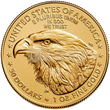 50 Dollari American Eagle 2023 Tipo II Orovilla