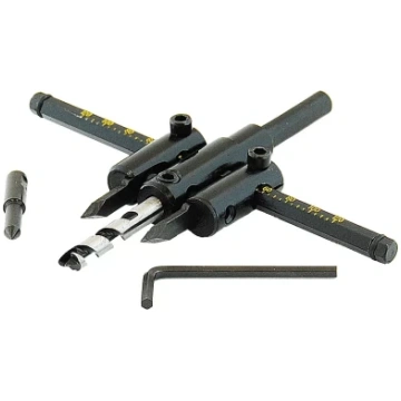 Caurmzāģis PVC 30-120mm regulējams, FASTER TOOLS 1