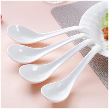 Sky Top Small Rice Spoon, Bone China Soup Spoon, P