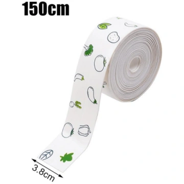 Dušas vannas blīvējuma lente PVC ūdensnecaurlaidīg