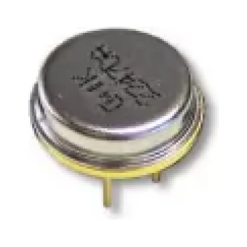 418.05 MHz SAW resonator, 3 pins round metallic ca